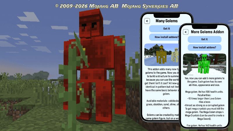 Golem mod for minecraft screenshot 3