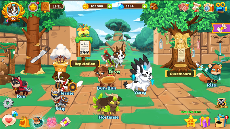 Dungeon Dogs – Idle RPG screenshot 5